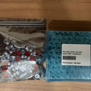2mL Clear Crimp Top Vial with Path & with Cap 11.6*32mm (100pcs)